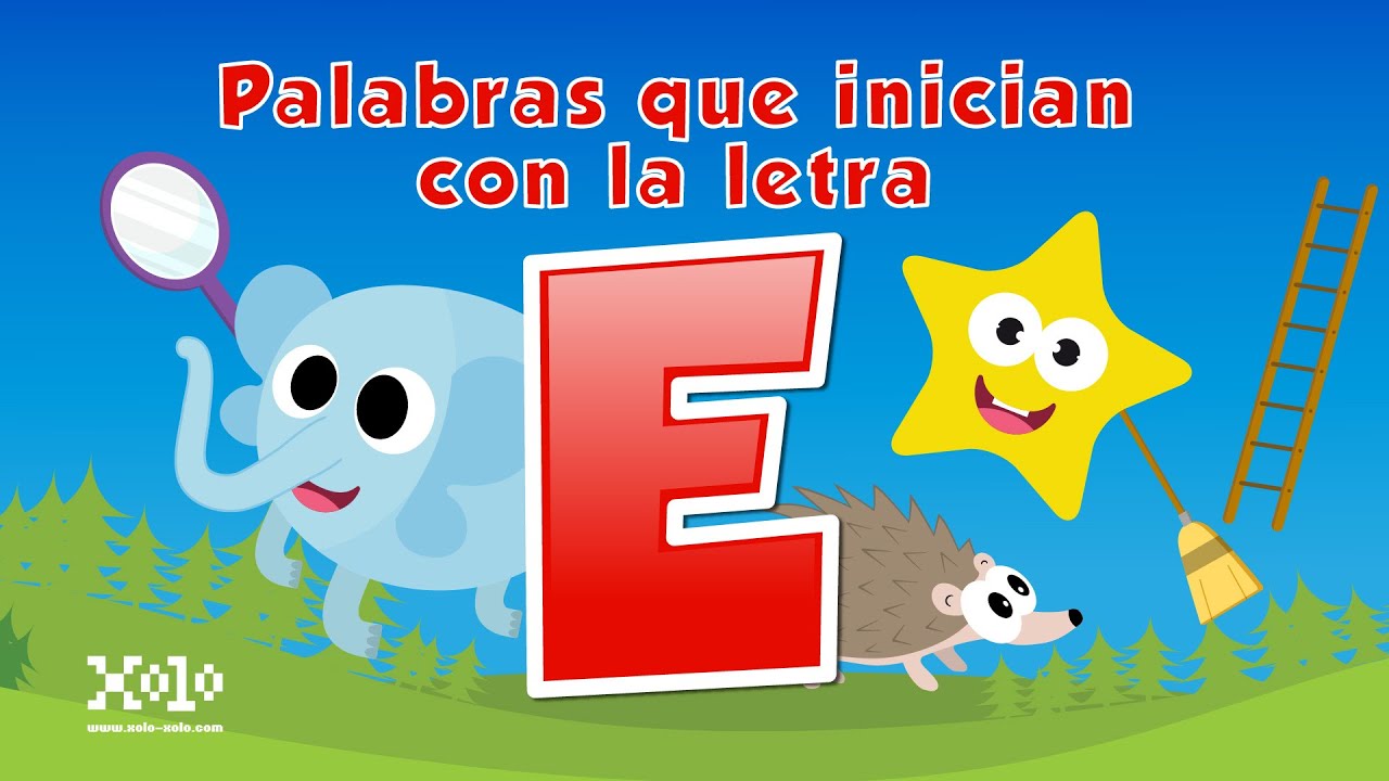 Words That Start With The Letter E In Spanish For Children