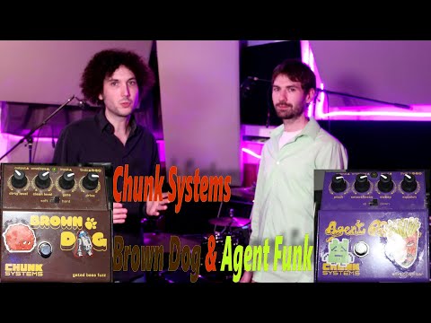 Chunk Systems Brown Dog Fuzz & Agent 00 Funk Envelope Filter - YouTube