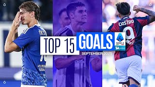 Rugsėjo 15 geriausių įvarčių | Geriausi įvarčiai nuo iliad | Serie A 2025/26