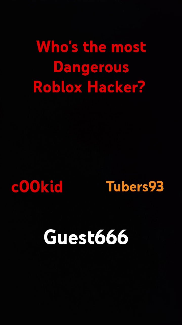 Roblox Most Dangerous Hackers YouTube Oar2 