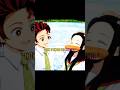 Nezuko scared Daki 🤯 #demonslayer #tanjiro #nezuko