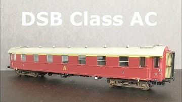 Unboxing and Weathering DSB class AC from McK