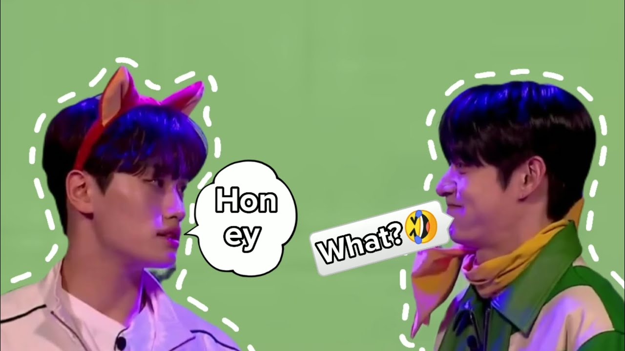 Kim Junhyeon being funny again 🤣 at musical mission with Kim Jiwoong ( Boys Planet )