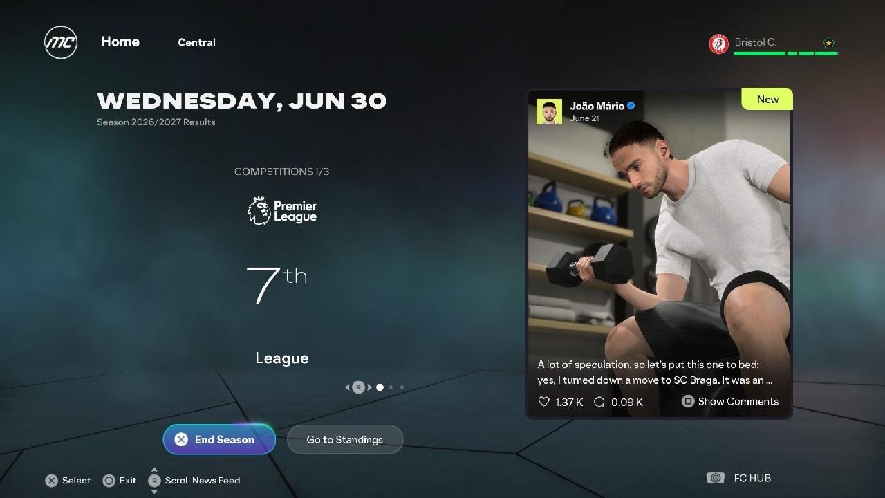 Bristol city career mode Ep22