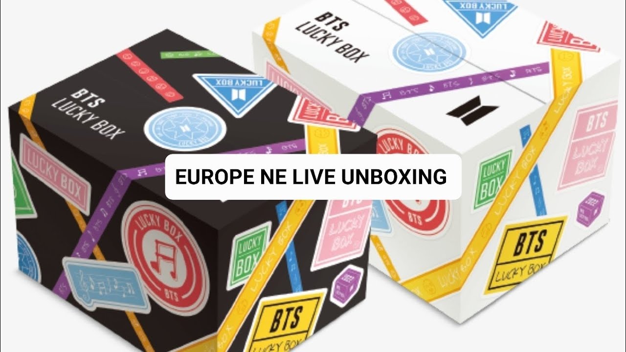 LIVE UNBOXING 2022 BTS LUCKY BOX - YouTube