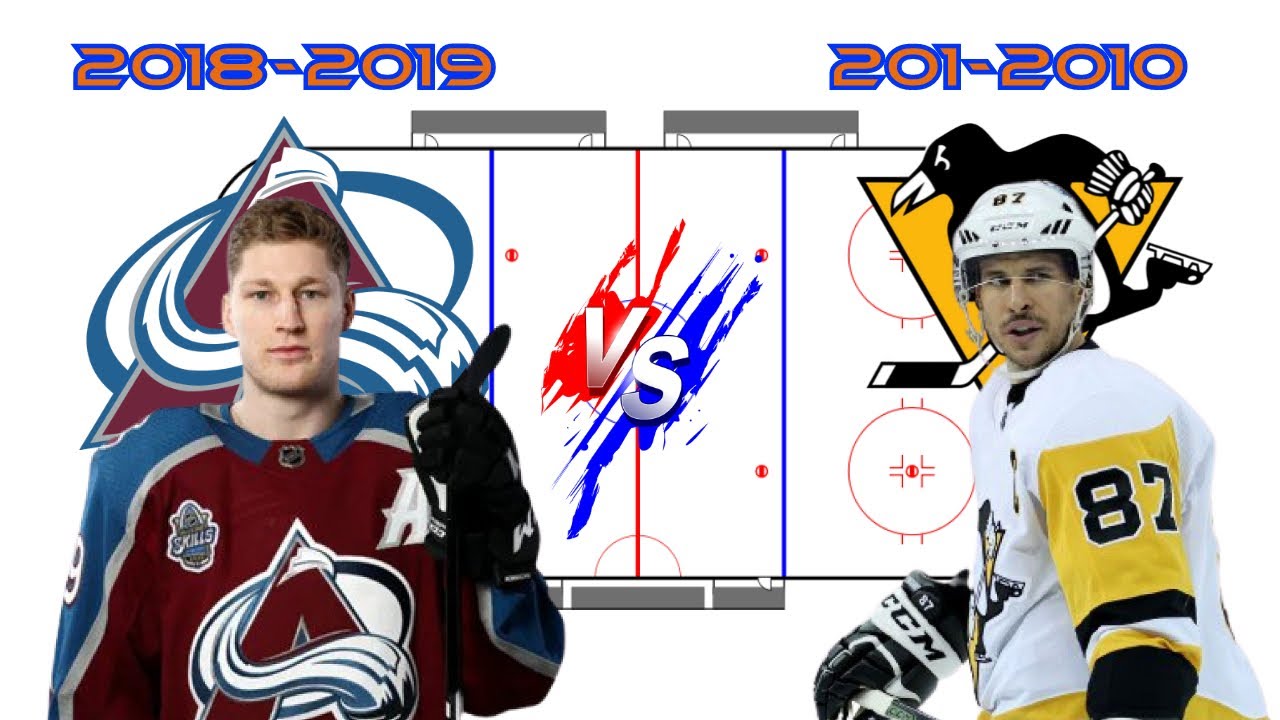 vs hockey Nathan MacKinnon (S 20182019) vs Sidney Crosby (S 2009