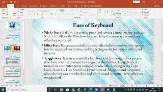 Web Applications Accessibility Options