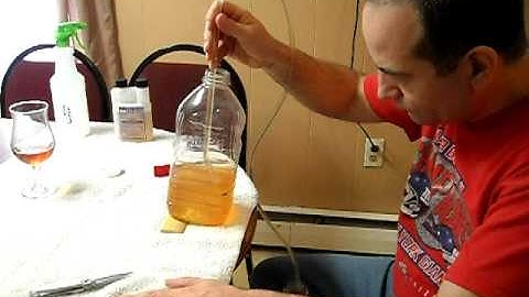 ferraris inmate brew wine making racking. Part.3