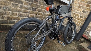 Bafang mid drive BBS02 Quick Install Guide - (ebike kit on a Dahon Jetstream)