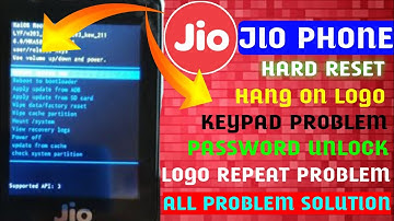 Jio Phone Hard Reset | Phone Unlock | Hanging Problem Solution | All Jio Phone Hard Reset 100%