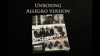 Unboxing DON'T MESS UP MY TEMPO - EXO Allegro version
