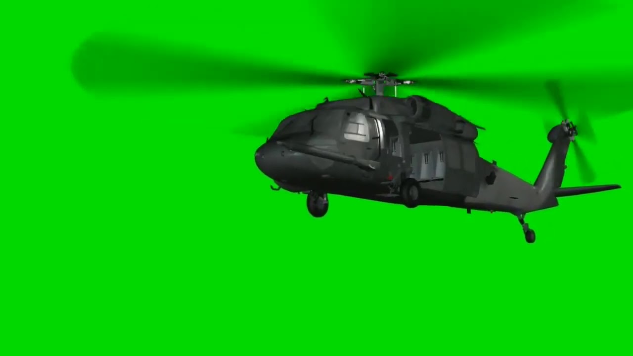 Green screen helicopter video YouTube