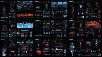 300+ HUD UI Elements Collection - After Effects Template