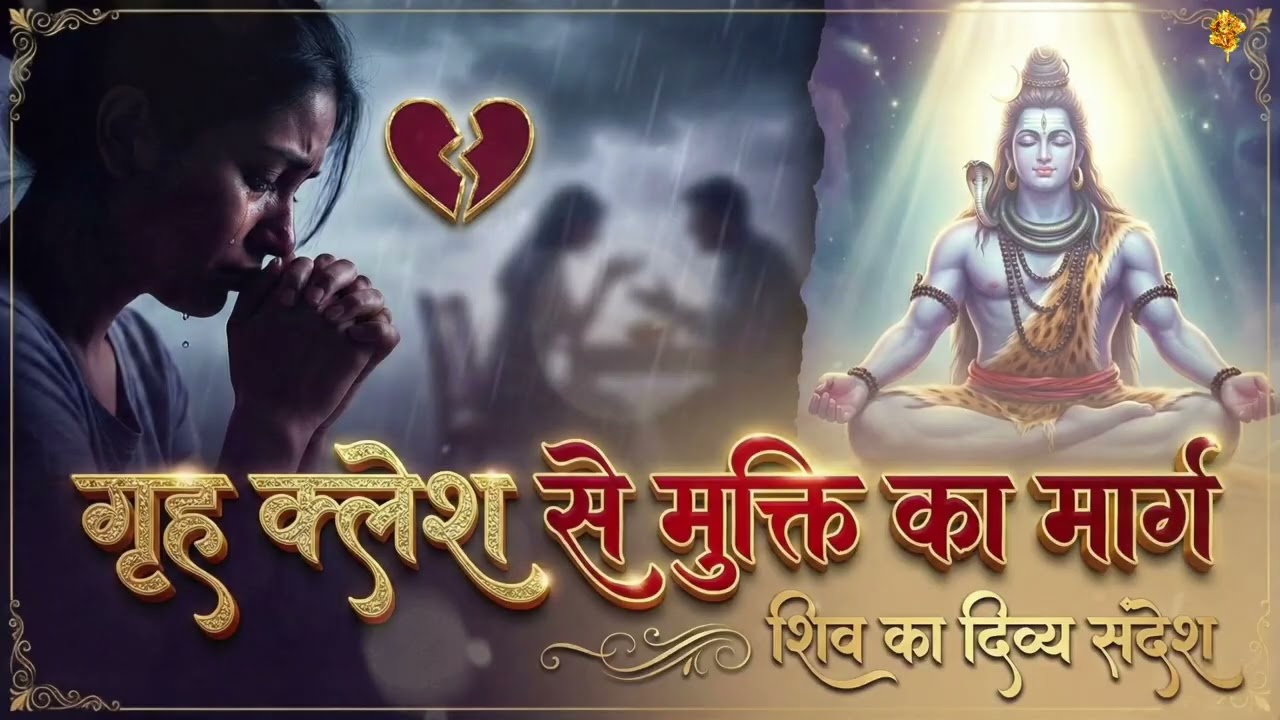 गृह क्लेश से मुक्ति का मार्ग | शिव उपदेश | Powerful Motivational Spiritual Guidance
