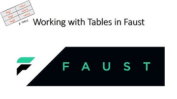 Create a table for a Kafka stream using Python Faust