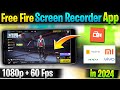 Best Screen Recorder For Free fire | Free fire gameplay HD quality recording app in 2024