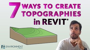 7 Ways to Create Topographies in Revit® | Environment for Revit® TUTORIAL