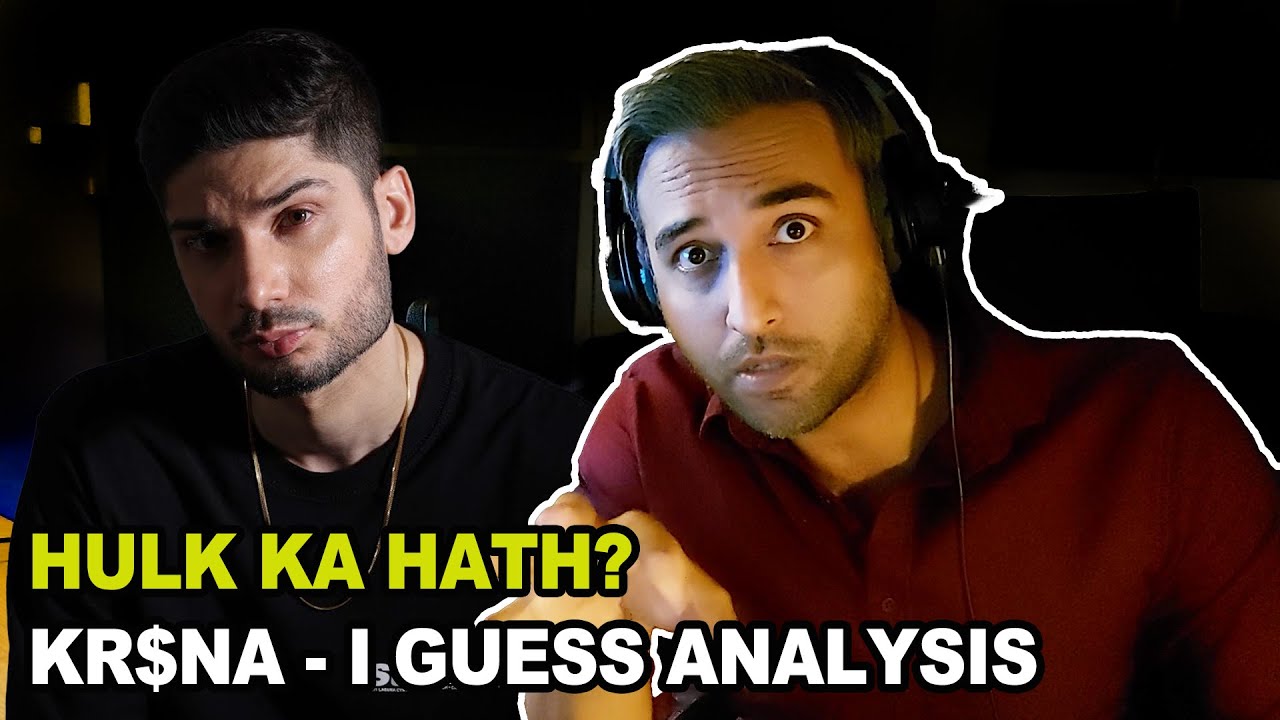 HE NEVER MISSES | KR$NA - I Guess | RAPPER ANALYSIS - YouTube