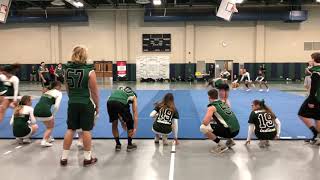 Dartmouth High Pep Rally 2018 -- Football and Cheer Performance