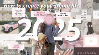2025 ULTIMATE RESET GUIDE 🎀🖋️🌸 new year goal setting, vision boards, manifestation...