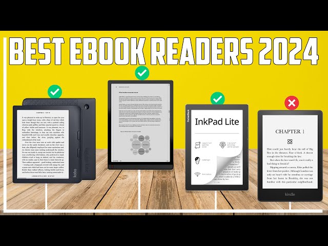 The 4 Best E-Readers in 2024