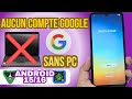 Supprimer un compte Google sans PC (contournement FRP Samsung Android 16)