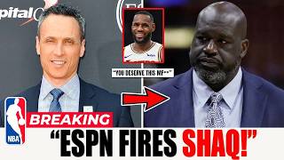 ESPN FIRES Shaq After He Goes Too Far Disrespecting LeBron James On Live TV