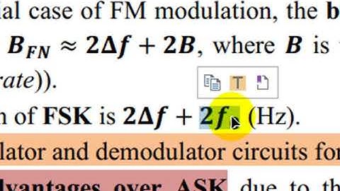 Lecture # 7: Digital Modulation Techniques