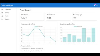 Creating a Beautiful Admin Dashboard in ReactJS using Material-UI