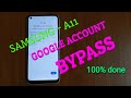 Samsung A11 google account bypass 2020.