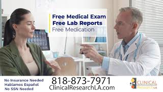 Join a Clinical Research Study and Earn up to $6,500 | Clinical Research LA | 60s