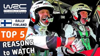 Top 5 Reasons to Watch WRC Secto Rally Finland 2021