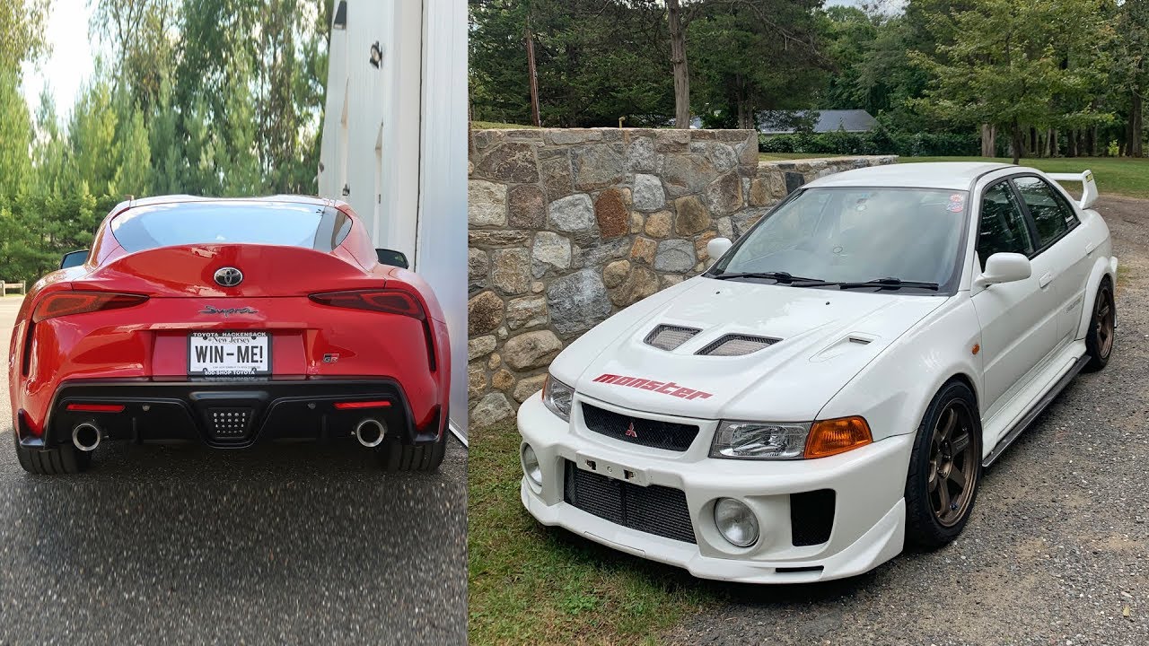 adam lz 350z Supra gets GRIP + Evo Power Prep!