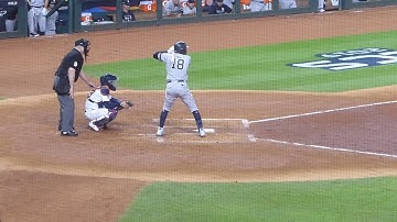 Didi Gregorius at bat...ALCS Game 1...Yankees vs. Astros...10/12/19
