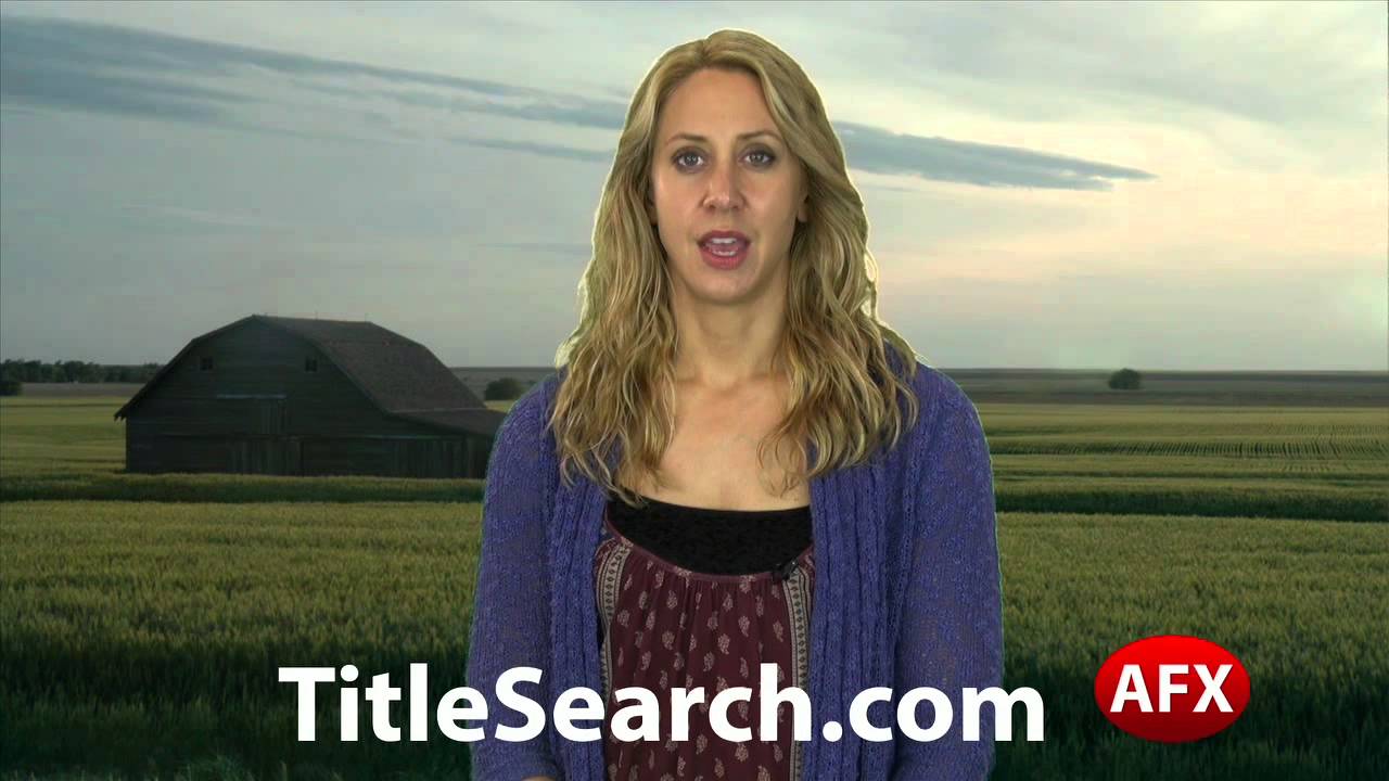 Property title records in Stafford County Kansas AFX YouTube