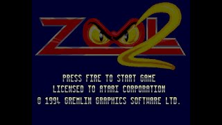 Atari Jaguar Longplay [10] Zool 2
