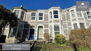 Carlton Terrace, Lipson - For Sale - Property Tour - 4 Bedrooms - Parking - Garden - Period Features