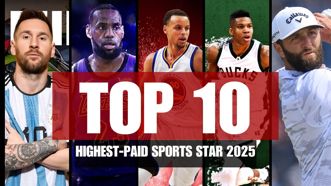 Top 10 Highest-Paid Sports Stars of 2025 Revealed!