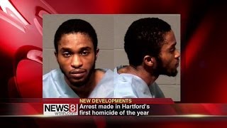 Arrest in Hartford's first homicide of 2014