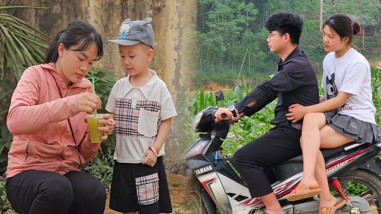 Harvest eggplants and squash to sell at the market. The engineer went out with a strange girl
