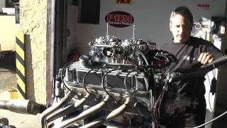 408W Stroker Engine With Dual Carbs