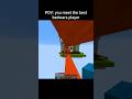 pov - you meet the best bedwars player #minecraft #memes