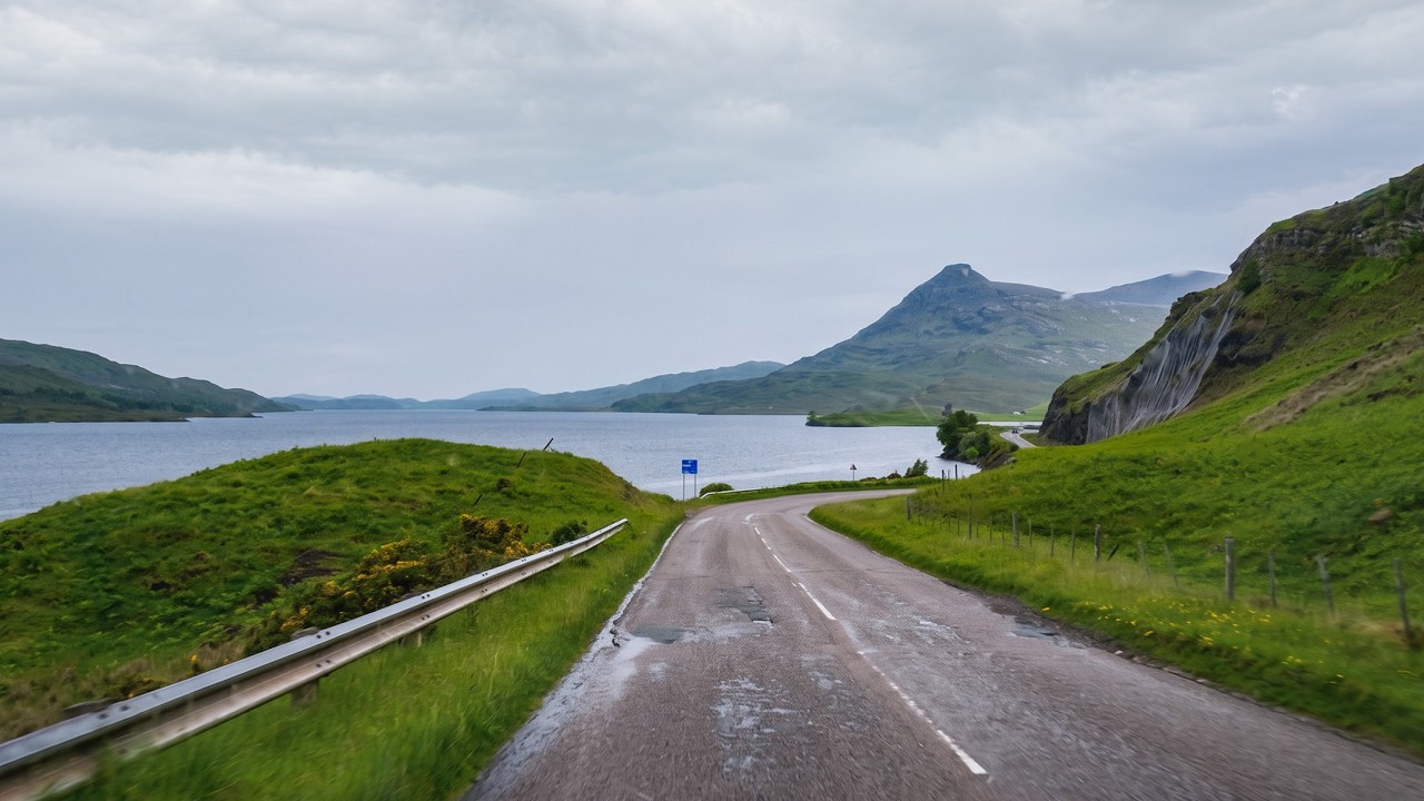 Scotland NC500 Scenic Drive 4K | Ullapool to Durness