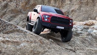 Traxxas TRX4 FORD RAPTOR F150 Offroad Driving 4X4 RC Car No.2