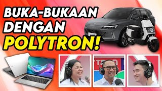 ADP Laptop Polytron Kenapa Bisa 2 Tahun? Kenapa Bisa Murah? Podcast Pertama di Ruang Terbuka!