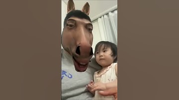 Thumbnail of Man turned into horse 🐴 #shorts #viral