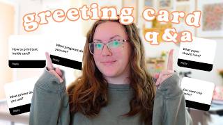 Famous answering your greeting card questions! Profile