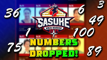 SASUKE 42 NUMBERS REACTION! | The SASUKE Nerds