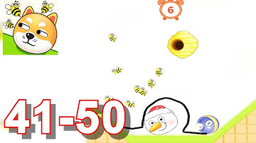 Save the Dog Level 41 - 50 Gameplay Walkthrough Part 5  (Android, iOS)