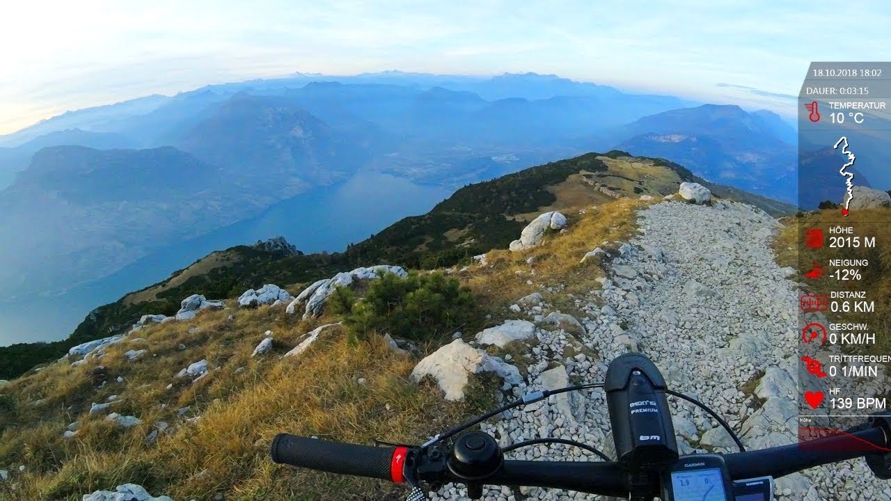18.10.2018 - Abfahrt vom Monte Altissimo nach Torbole sul Garda | Gardasee Lago di MTB www.eAlex.me